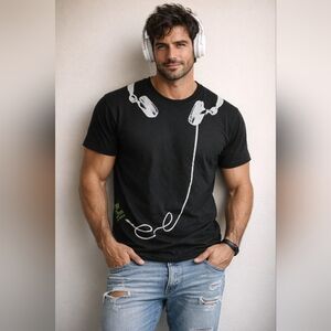 KNGY Energy 92.7 FM San Francisco CA Pure Dance Radio Station Vintage T Shirt Lg